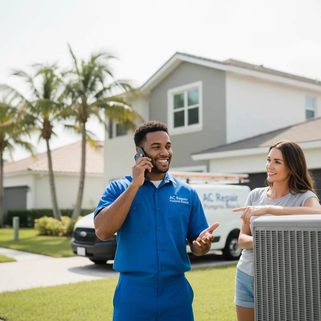 AC Repair Pompano Beach customer support in Wilber